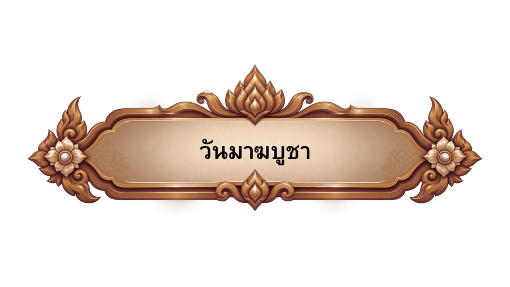 วันมาฆบูชา