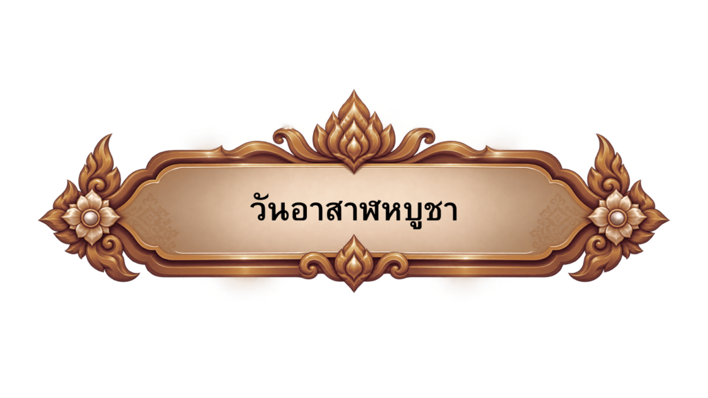 วันอาสาฬหบูชา
